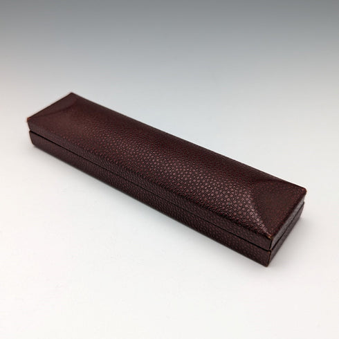 1956 英國 Yard O' 紅色純銀六角形自動鉛筆(附盒子)